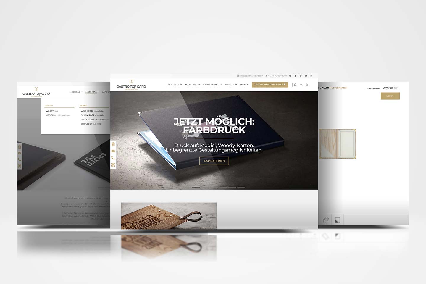 Onlineshop Entwicklung MILEZO